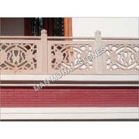 Stone Jali Railings