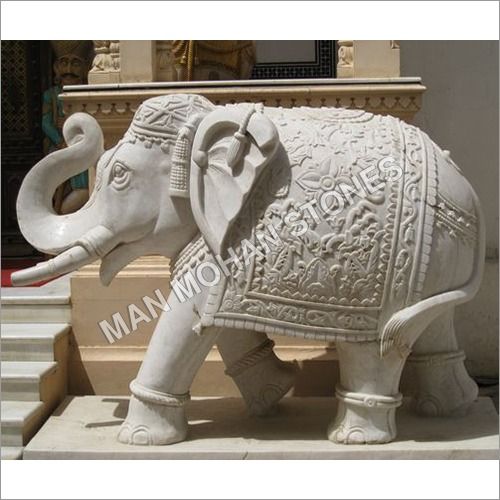 Stone elephant on sale