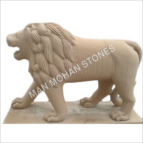 Sandstone Lion Statue