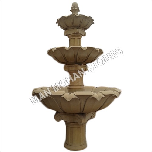 Stone Fountain Lotus Theam