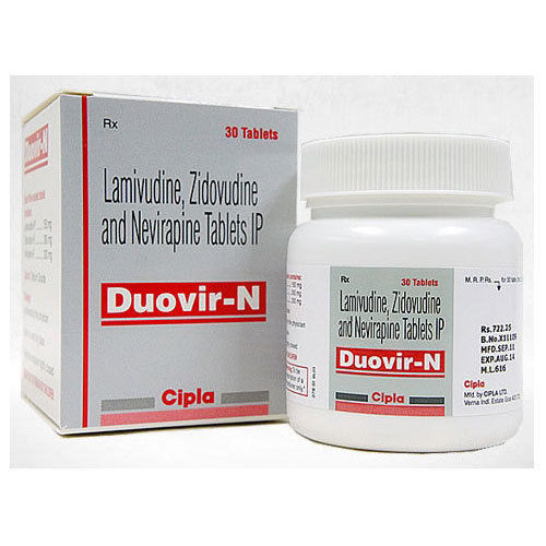 Lamivudine + Zidovudine + Nevirapine Tablets