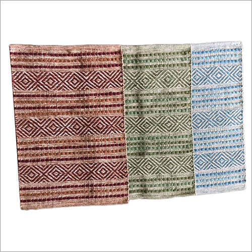 Multicolor Handloom Fancy Yarn  Rugs