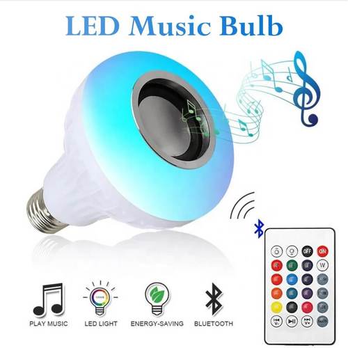 Led Wireless Light Bulb Speaker