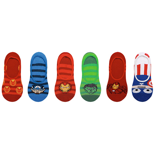 Avengers Asst Printed Socks