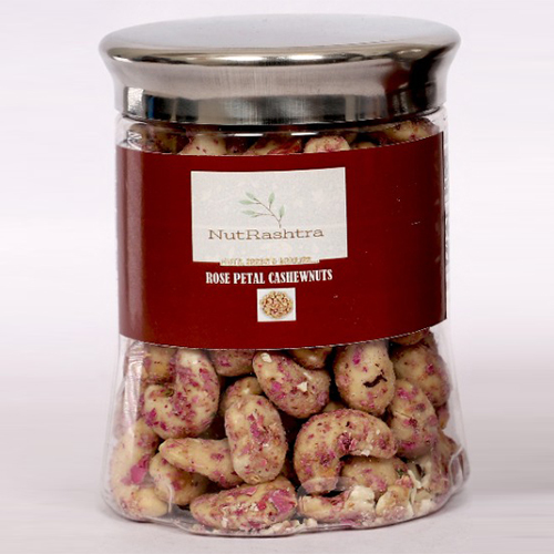 Rose Petal Cashew Nuts