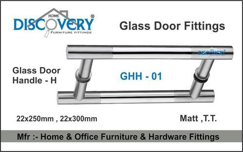 H  -  Glass Door Handle