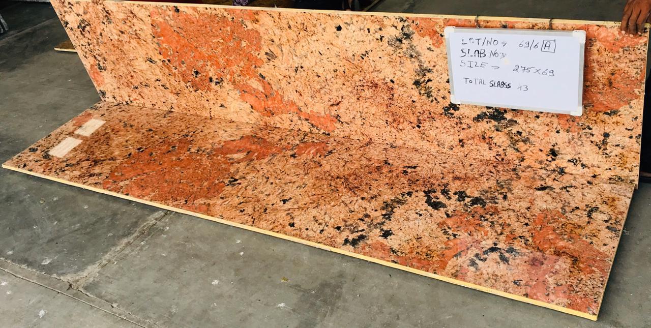 Alaska Red Granite Countertops