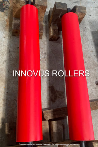 Silver Pu Rubber Roller