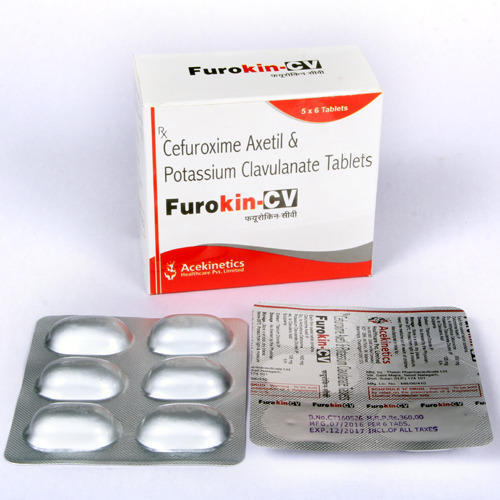 Cefuroxime Axetil And Clavulanate Potassium Tablets Suitable For: Aged Person