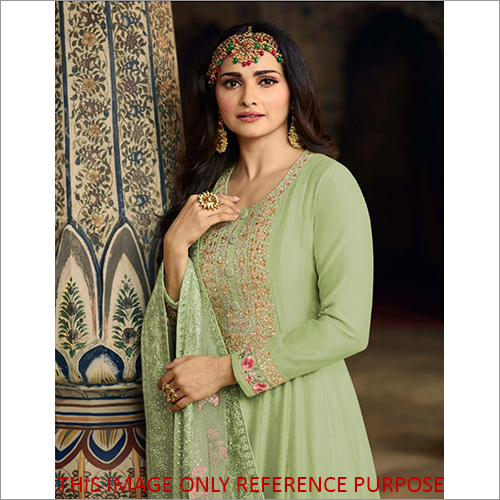 Printed Designer Long Anarkali Suit