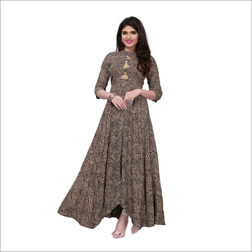Ladies Long Cotton Long Kurti
