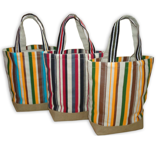 Supermarket Grocery Screen Printing Canvas Tote Bag