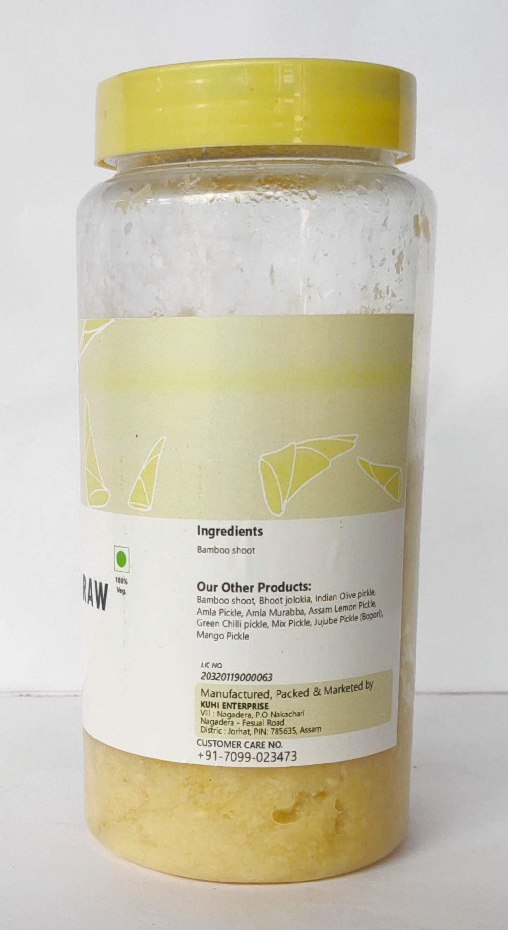 Bamboo Shoot Raw
