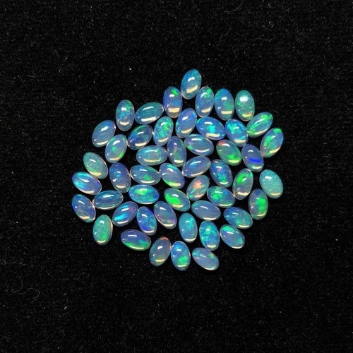 5x7mm Ethiopian Opal Oval Cabochon Loose Gemstones