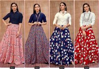 Shubhkala Frill And Flare Vol 4 Designer Top And Bottom Catalog