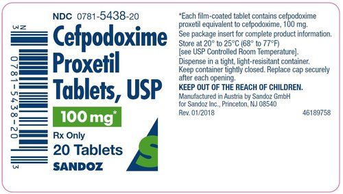 Cefpodoxime Proxetil Tablets