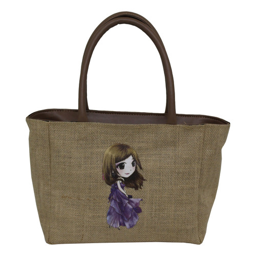 Inside Lining PP Laminated Jute Tote Bag