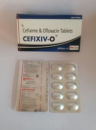 Cifixime and Ofloxacin tablets