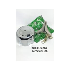 Wheel Show Cap With Star Chrome