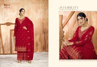 Fiona Noora Georgette Designer Bottom Work Salwar Suit Catalog