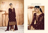 Fiona Noora Georgette Designer Bottom Work Salwar Suit Catalog