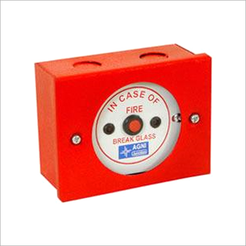 Manual Fire Alarm - Durable ABS Plastic, Compact Design | For Fire Safety, Essential Personal Safety Equipment