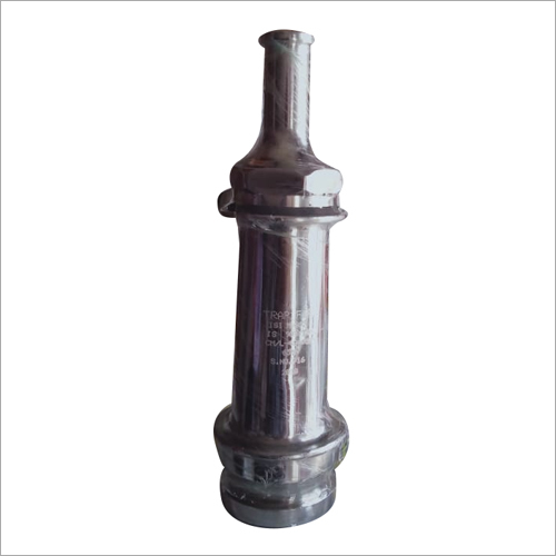 Fire Nozzle - Stainless Steel, 1/2 Inch Size, 7KG/CM2 Operating Pressure | Fire Safety, Personal Safety Equipment