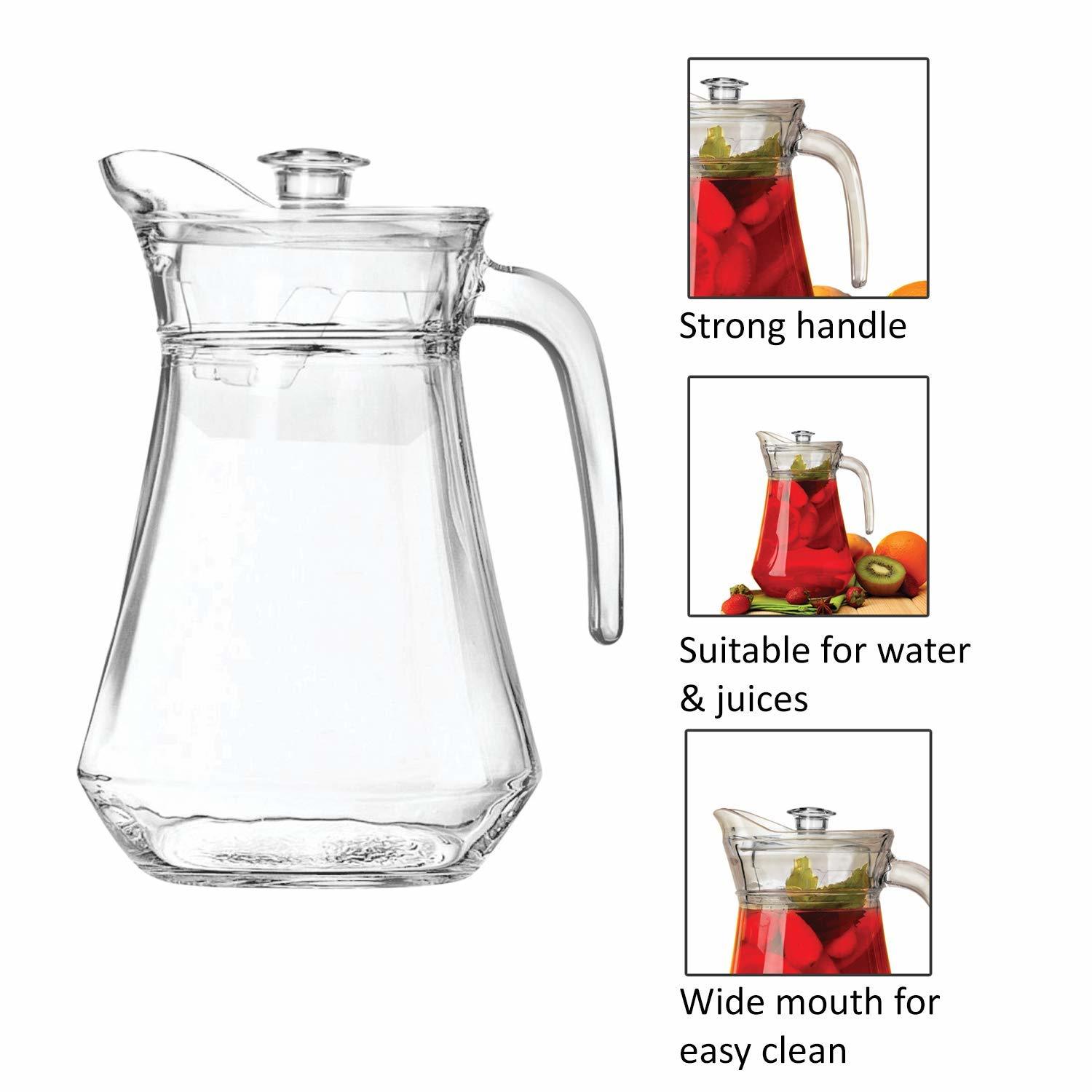 Glass jug 1.3 LTR