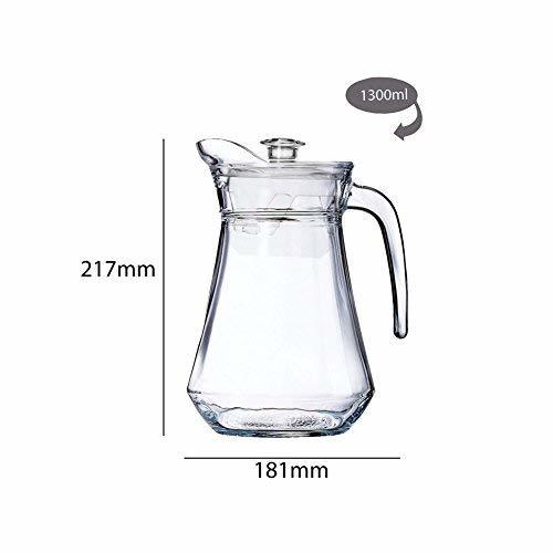 Glass jug 1.3 LTR