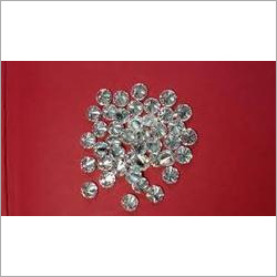 White Synthetic Polished Diamond Very Good