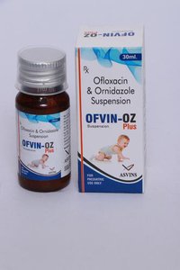 Jarabe de Ofloxacin y de Ornidazole