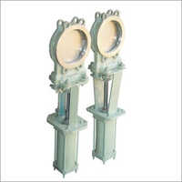Stainless Steel Pneumatically Actuated Knif Gate Valves