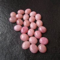 4x5mm Pink Opal Oval Cabochon Loose Gemstones