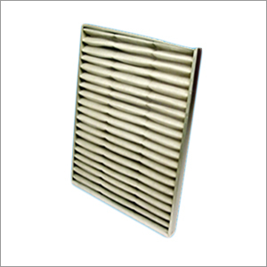 Pleated Panel Filter - Rectangular Durable Design, Available in Multiple Sizes for Industrial Use