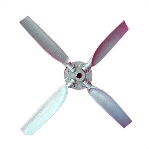 Cooling Fan - Metal 4 Blades Electrical Power Source | High-Efficiency Design for Automobile Sector