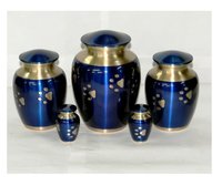 Classic Blue Urn