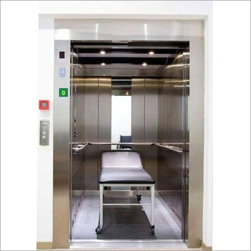 Stainless Steel Automatic Door Hospital Elevator Usage: For Passengers Loading