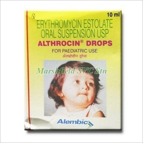 10 ml Erythromycin Estolate Oral Suspension