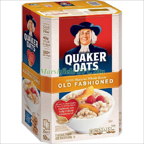 100% Pure Quaker Oats By MARSHFIELD SVC STATION