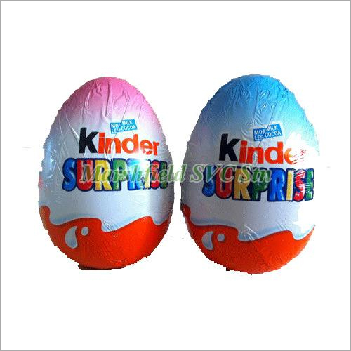 Kinder Surprise Eggs Shape Chocolate By MARSHFIELD SVC STATION