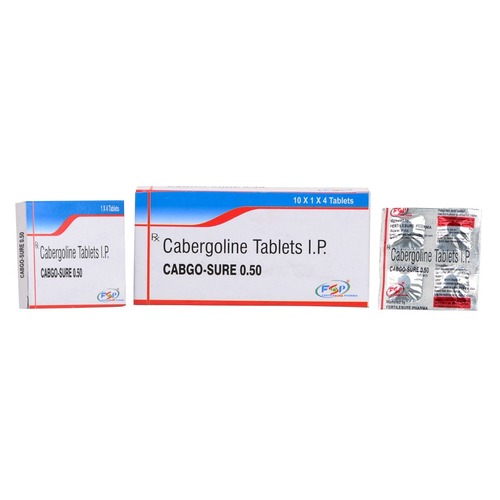 Cabergoline Tablet I.P. 0.50 MG