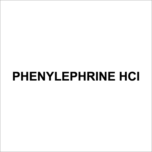 Phenylephrine HCI