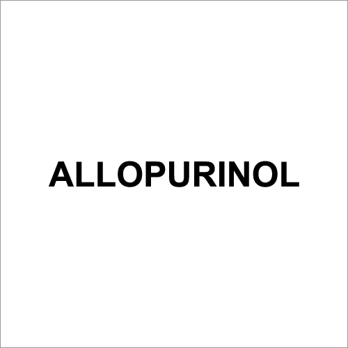 Allopurinol .
