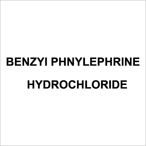 Benzyi Phnylephrine Hydrochloride