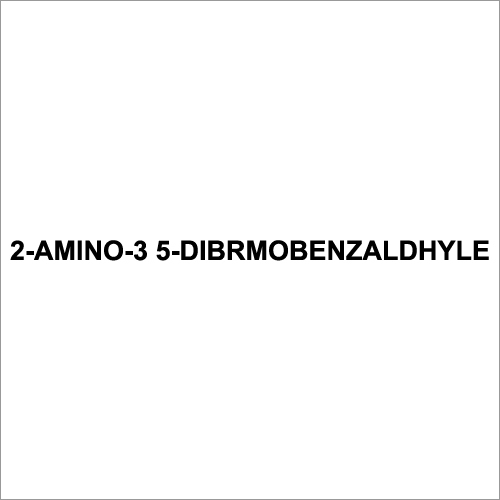 2-amino-3 5-dibrmobenzaldhyle