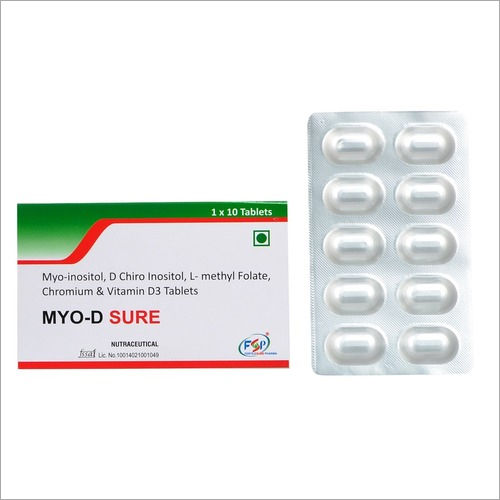 Myo-inositol,D Chiro Inositol,l Methylfolate,Chromium & Vitamin D3