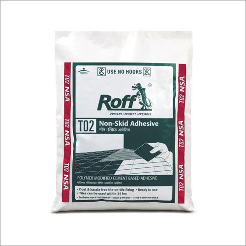 Roff Non Skid Adhesive Application: For Fixing All Types Of Tiles