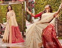 Sangam Prints Kochi Handloom Silk Printed Saree Catalog
