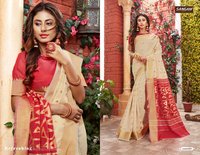 Sangam Prints Kochi Handloom Silk Printed Saree Catalog