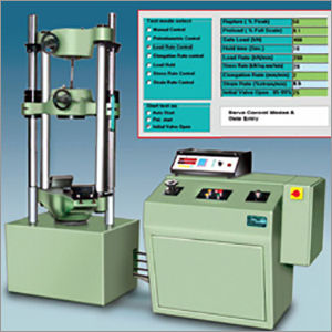 Servo Controlled Universal Testing Machines